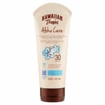 Lotion Solaire Hawaiian Tropic Aloha Care SPF 30 Matifiant [180 ml]