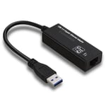 Réseau Adaptateur USB 3.0 vers RJ45 Gigabit Ethernet USB Réseau à 1000 Mbps