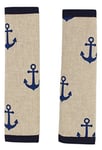 Coussinets d’épaules, protège-ceinture ou protecteur d’harnais réversibles pour siège auto, poussette ou maxicosi. C'est disponible en plusieurs modèles et couleurs (Sailor)