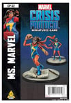 Atomic Mass Games , Ms. Marvel: Marvel Crisis Protocol, Miniatures Game, Ages 14+, 2 Players, 45 Minutes Playing Time, Various, FFGCP62