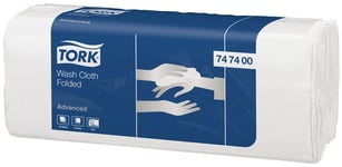 Tork Tvättlapp adv vit 4-l 2400/kt