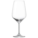 Schott Zwiesel 115672 Bordeaux Taste 130 Verre à vin Rouge, Verre Cristal sans Plomb, Transparent, 9,5 x 9,5 x 23,7 cm, Lot de 6 unités