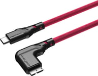 Kabel Usb Ednet Kabel Fotograficzny Mathorn Mtc-231M 2M 10Gbps Usb Ca - Microb 90° Magenta