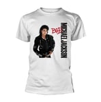 MICHAEL JACKSON - BAD (WHITE) WHITE T-Shirt Large