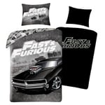 Lasten pussilakanasetti Fast & Furious 140x200, 2kpl