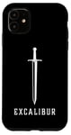 iPhone 11 Excalibur The Legendary Sword in the Stone of King Arthur Case