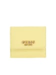 Guess Women Laurel SLG Card & Coin Purse Wallet, Yellow, 10 x 4 x 9