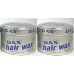 2x Dax Hair Wax WASHABLE 99g Tin