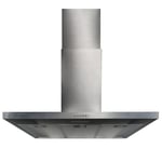 Russell Hobbs Chimney Cooker Hood 90cm T-Shaped Kitchen Extractor Fan in Stainless Steel, 3 Speed Settings & LED Light Extraction & Recirculation Features, 2 x Washable Aluminium Filters RHTCH900B1SS