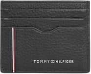 Tommy Hilfiger TH Corp CC Holder AM0AM13041, Porte-Cartes Homme, Black (Black), OS