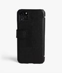 The Case Factory iPhone 11 Pro Max Plånboksfodral Lizard Black