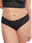 Sloggi Womens ZERO Feel Bliss Hipster - Black Polyamide - Size Medium