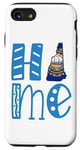 Coque pour iPhone SE (2020) / 7 / 8 Accueil Le New Hampshire dans l'art Block Letters