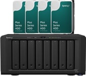 Synology Ds1821+ Med 4 Förinstallerade 8tb-enheter (32tb)