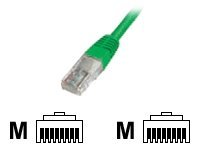 Digitus Premium - Patch-Kabel - Rj-45 (Hane) Till Rj-45 (Hane) - 0.5 M - Utp - Cat 5E - Startad - Grön