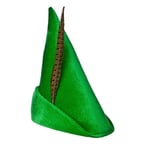 Green Storybook Robin Hood Peter Pan Hat Adults Book Day Mens Ladies Fancy Dress