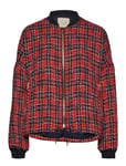 Lollys Laundry Wilma Jacket Bomberjacka Röd [Color: RED ][Sex: Women ][Sizes: S,M,L ]