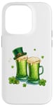 iPhone 14 Pro St. Patricks Day Paddys Design Fun to Beers Whiskey Party Case