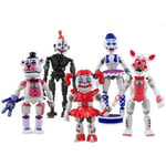 Cinq nuits chez Freddy's FNAF 6 ''figurines d'action emplacement de soeur éclaircissant figurines d'action articulées mobiles