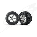 FR- Traxxas Gomme Maxx 3.8 Su Cerchi Hurricane (2) Esag. 14Mm - 4973R