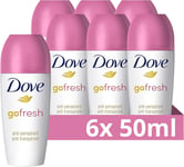 Dove Advanced Care Go Fresh Pomegranate Scent Anti-Perspirant Deodorant 6 Pack