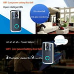 Night Vision Video Doorbell Wireless Smart Doorbell Intercom Wifi Doorbell