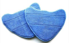 2 x Vax S7-AV Steam Mop Microfibre Cleaning Pads For Steam Cleaner Mops