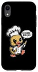 Coque pour iPhone XR Chef Cook Duck – Dictons humoristiques mignons graphiques sarcastiques humoristiques