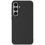 Avizar Coque pour Samsung S24 Plus et S25 Plus Contour Caméra Métallisé Noir