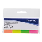 Liimalevyt PELIKAN 25 X 45MM, 4 neonväriä (200246)