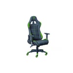 Fauteuil de bureau gamer en tissu Northon Vert