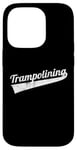 Coque pour iPhone 14 Pro Trampoline Athlète trampoline