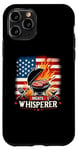 Coque pour iPhone 11 Pro Meats Whisperer Barbecue avec drapeau américain