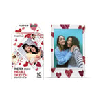 Fujifilm Instax Mini Photo Film Heart Sketch 10 Shot Pack (16799926)