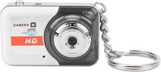 Appareil Photo Numérique, Mini Caméra DV de Mode de personnalité Exquise, Appareil Photo de Poche Portable Haute Définition pour Enfants, Adolescents, étudiants, Vlogging (Gris Argent)