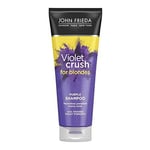 John Frieda Violet Crush for Blondes Toning Shampoo for Blonde Hair 250 ml