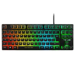 Clavier The G-Lab Keyz Caesium TKL Avec Fil QWERTY USB Noir