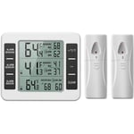 Shining House - Capteur de température sans Fil Tuya WiFi, Thermomètre hygromètre Intelligente pour Maison, Capteur D'humidité de la Température sans