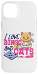 iPhone 14 Plus Bingo Player Cat I Love Bingo And Cats Case