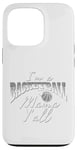 Coque pour iPhone 13 Pro Southern Moms Cadeau de basket-ball fantaisie pour femme Gris et blanc