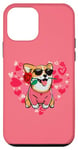 Coque pour iPhone 12 mini Corgi Cœur Patte Imprimé Chien Saint Valentin Noël Anniversaire Corgi