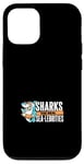 Coque pour iPhone 12/12 Pro Shark The Real Sea-Lebrities Whale Hammerhead Requin blanc