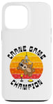 Coque pour iPhone 13 Pro Max Champion du jeu de grue drôle