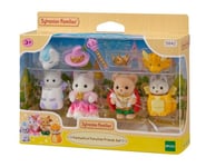 Sylvanian Families - Les Amis des Contes de fées - Set 4 Figurines - Plongez dans l'univers de la Famille Sylvanian - Figurines Animaux Miniatures - Jouet Enfant 3 Ans et + - 5842