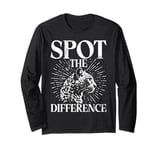 Spot the Difference Leopard Long Sleeve T-Shirt