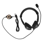 Usb Wired Headset Noise Reduction Computer Headphone With Mic For Call Center Bu