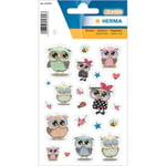 Herma stickers Magic owl & friends foil (1) 10st