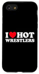 iPhone SE (2020) / 7 / 8 Love To Wrestle Watch Big Pro Wrestling Match Sexy Funny Fan Case