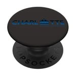 Charlotte Mecklenburg County NC Queen City CLT The QC Gifts PopSockets Adhesive PopGrip