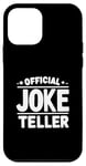 iPhone 12 mini Official Joke Teller Dad Humor for Funny Fathers Case